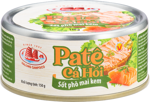  Patê cá hồi sốt phô mai kem - 150g 