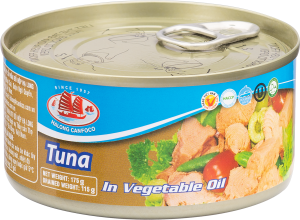  Tuna in vegetable oil - 115g/175g 