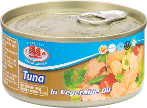 Tuna in vegetable oil - 115g/175g 