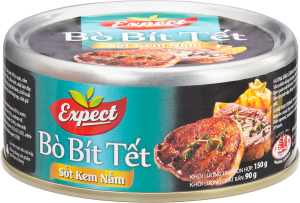  Bò bít tết sốt kem nấm 