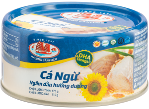  Cá ngừ ngâm dầu hướng dương 