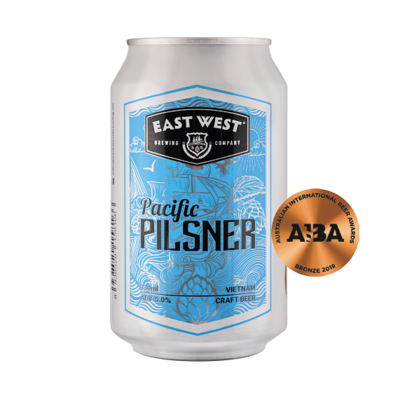  Bia lon 330ml - Pacific Pilsner 