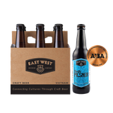  East West Pilsner Chai 330ml - Bia thủ công Việt Nam 
