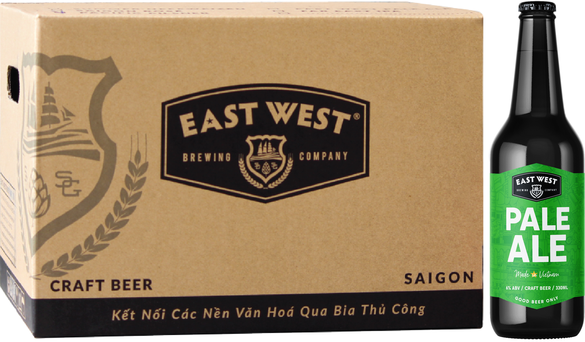  Bia chai 330ml - East West Pale Ale 