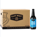  East West Pilsner Chai 330ml - Bia thủ công Việt Nam 