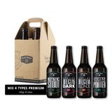 Mix 4 Types Premium Bottle 500ml - Bia thủ công Việt Nam cao cấp 