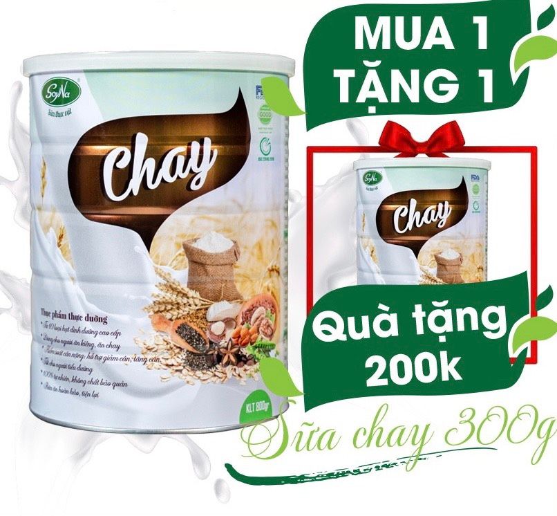 Sữa Chay Soyna - Dinh Dưỡng Cho Người Ăn Chay, Ăn Kiêng, Người Tiểu Đường, Người Già, Giảm Cân, Healthy, Tốt Cho Tim Mạch, Hàm Lượng Đạm Thực Vật Cao (SH)