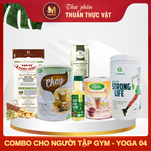 Combo 04 Cho Người Tập Gym - Yoga