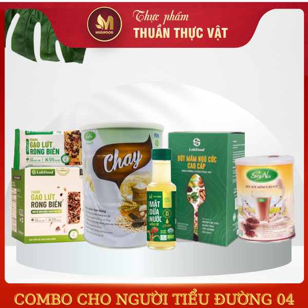Combo 04 Cho Người Tiểu Đường