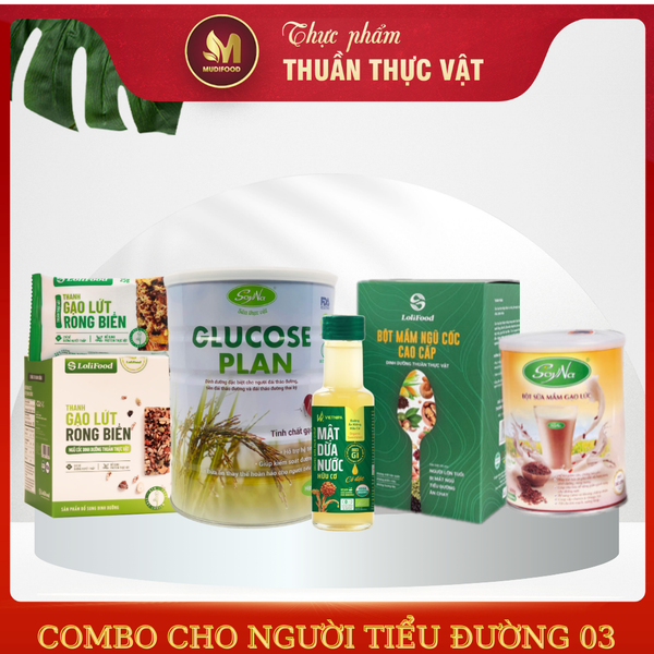 Combo 03 Cho Người Tiểu Đường
