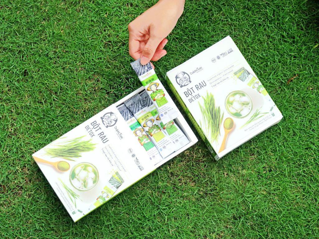 Bột Rau Detox Dalahouse - Bột Rau Củ Hữu Cơ Nguyên Chất Sấy Lạnh (BRC)