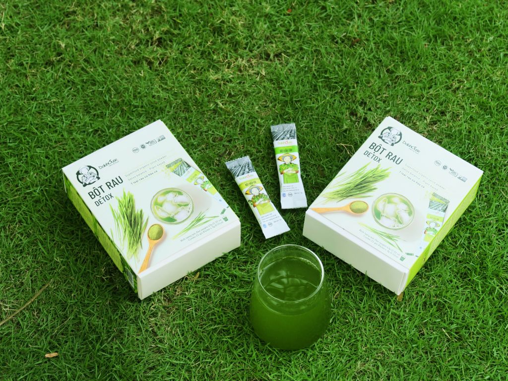 Bột Rau Detox Dalahouse - Bột Rau Củ Hữu Cơ Nguyên Chất Sấy Lạnh (BRC)