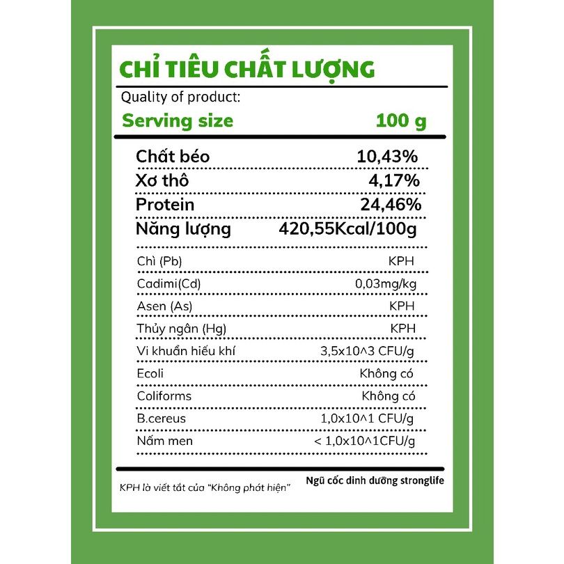 Ngũ Cốc Stronglife LoviFood Hộp 650g - Thực Phẩm Bổ Sung Dinh Dưỡng Cho Người Tập Gym, Yoga, Người Tập Luyện Cường Độ Cao, Tốt Cho Tim Mạch
