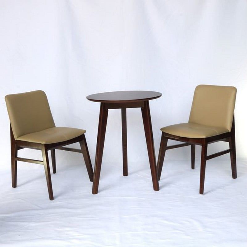 Ghế Obama ghế ăn ghế cafe gỗ đệm da - G04