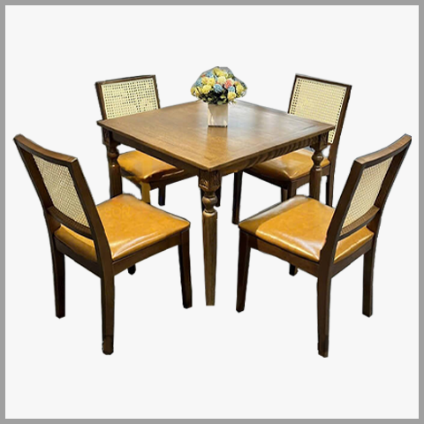  Bộ Bàn Ghế Ăn 4 Người - BBA14 