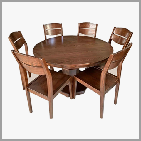  Bộ Bàn Ghế Ăn Tròn 6 Người - BBA16 