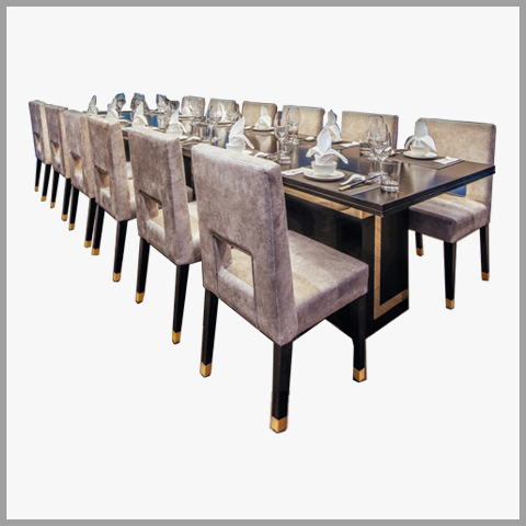 Bộ Bàn Ghế Ăn Chữ Nhật - BBA23