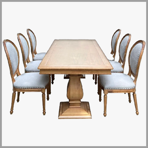  Bộ Bàn Ghế Ăn Chữ Nhật - BBA26 