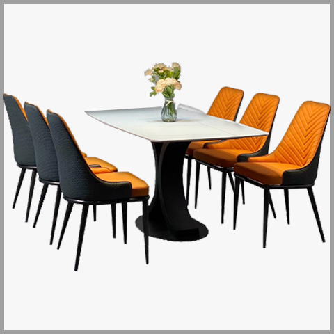  Bộ Bàn Ghế Ăn Mặt Đá - BBA31 