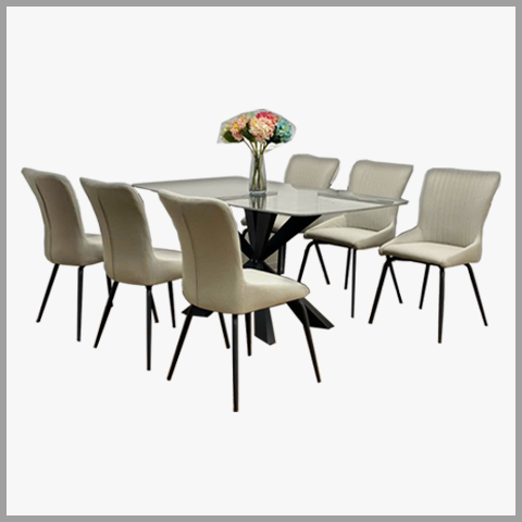  Bộ Bàn Ghế Ăn Mặt Đá - BBA36 