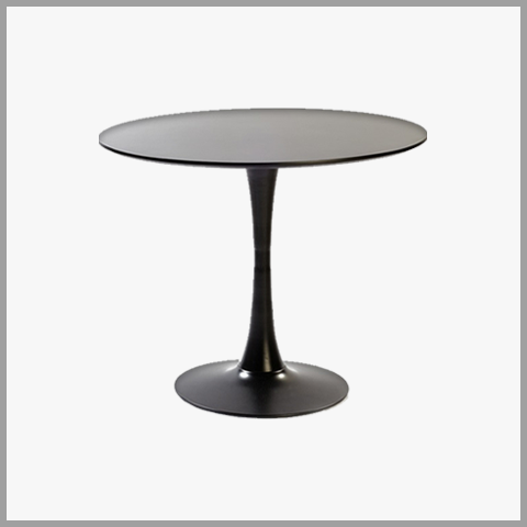  Bàn Cafe Tròn Chân Sắt Mặt Composite – BCF10 