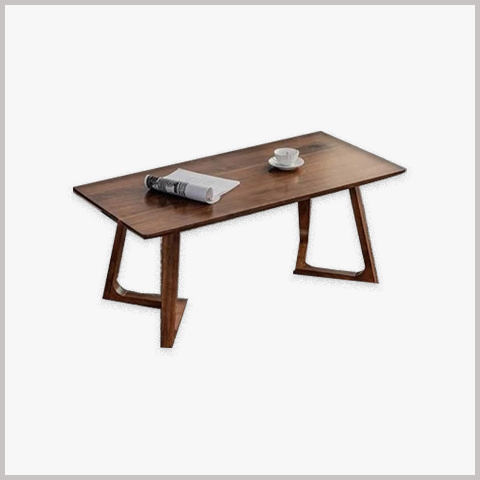  Bàn Trà Chữ Nhật Khung Gỗ - BT21 