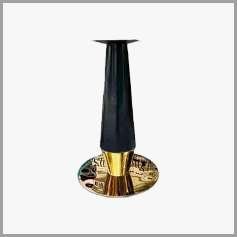 Chân Bàn Cafe Sắt Kết Hợp Inox Mạ - CG25
