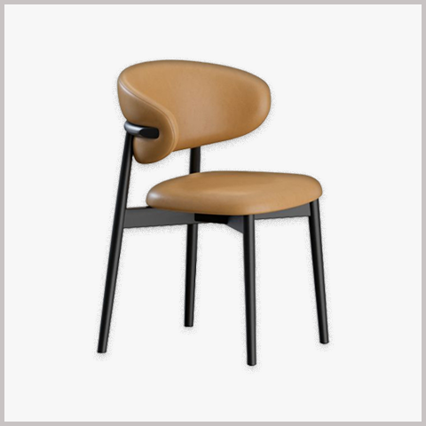  Ghế Ăn Ghế Cafe Nhà Hàng Chân Sắt Bọc Da - G103 