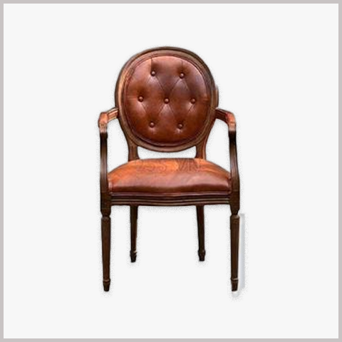 Ghế Ăn Ghế Cafe Louis Khung Gỗ Bọc Nệm - G49