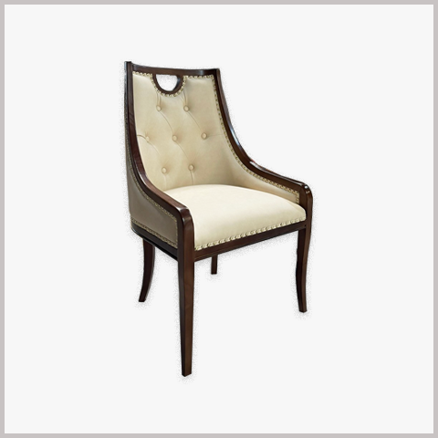  Ghế Ăn Ghế Cafe Nhà Hàng Khung Gỗ Bọc Da - G61 