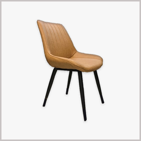  Ghế Ăn Ghế Cafe Nhà Hàng Chân Sắt Bọc Da - G73 