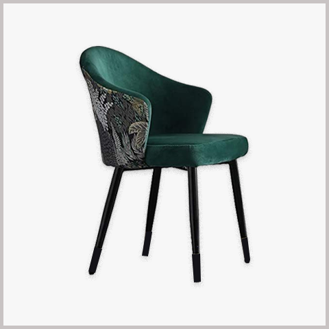  Ghế Ăn Ghế Cafe Nhà Hàng Chân Sắt Bọc Da - G75 