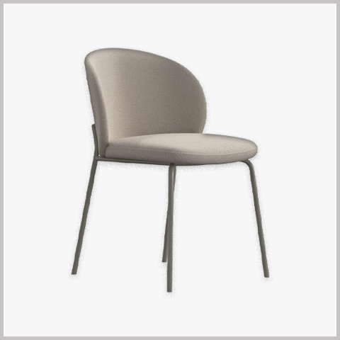  Ghế Ăn Ghế Cafe Nhà Hàng Chân Sắt Bọc Da - G77 