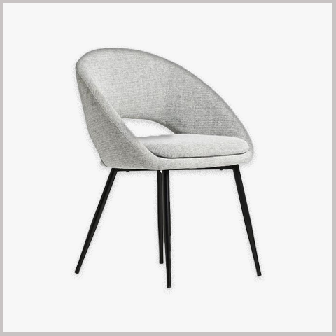  Ghế Ăn Ghế Cafe Nhà Hàng Chân Sắt Bọc Da - G80 