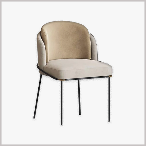  Ghế Ăn Ghế Cafe Nhà Hàng Chân Sắt Bọc Da - G88 