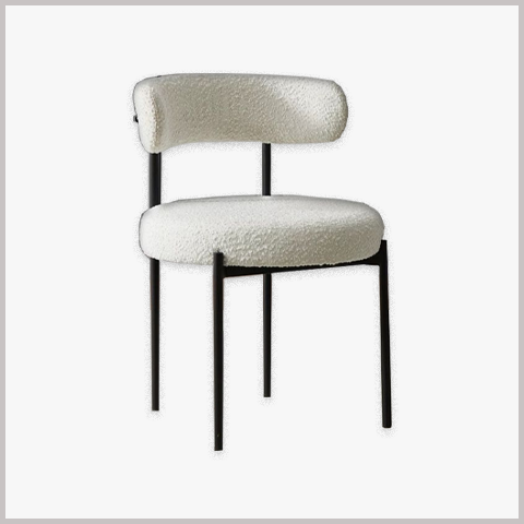  Ghế Ăn Ghế Cafe Nhà Hàng Chân Sắt Bọc Da - G97 