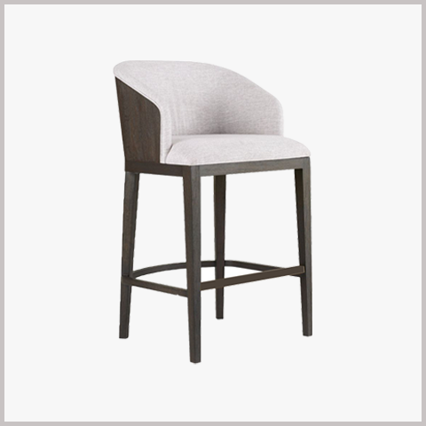 Ghế Quầy Bar Khung Gỗ Bọc Nệm - GB07