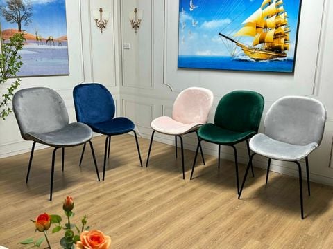  Ghế Ăn Gubi Nỉ Nhập Khẩu - G44 