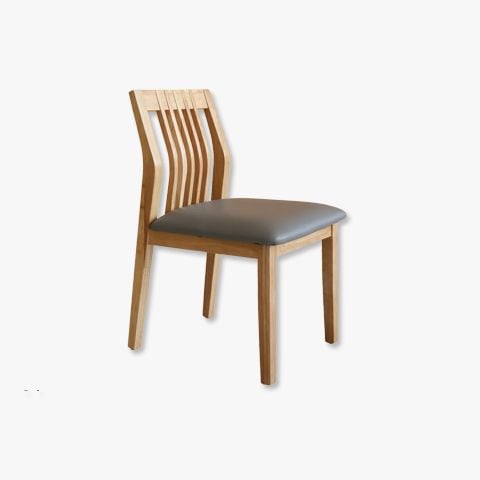 Ghế bingo ghế ăn ghế cafe gỗ đệm da - G66