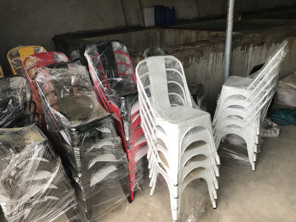 Ghế Ăn Ghế Cafe Tolix Khung Sắt - GS02