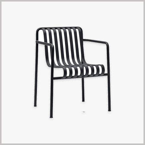  Ghế Cafe Khung Sắt Ngoài Trời - GS15 