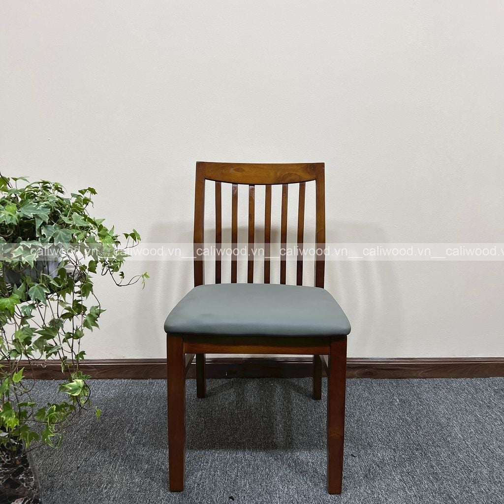 Ghế bingo ghế ăn ghế cafe gỗ đệm da - G66
