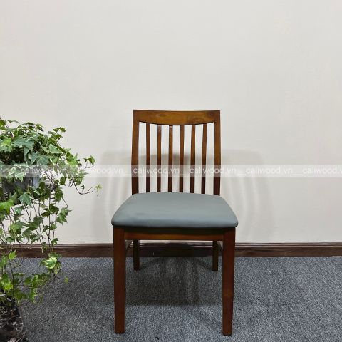  Ghế bingo ghế ăn ghế cafe gỗ đệm da - G66 