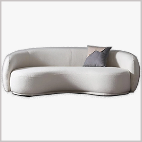  Sofa Văng cong Da Nỉ Hiện Đại - SF09 
