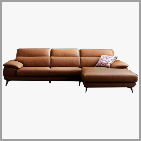  Sofa Góc L Da Nỉ Hiện Đại - SF19 