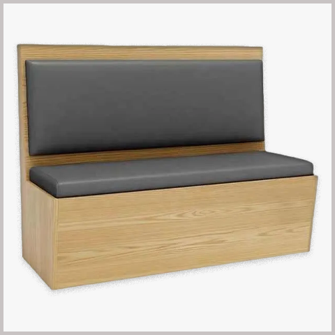 Sofa Cafe Khung Gỗ Nệm Da Nỉ - SFC04