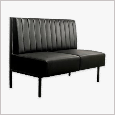Sofa Cafe Khung Sắt Nệm Da Nỉ - SFC11