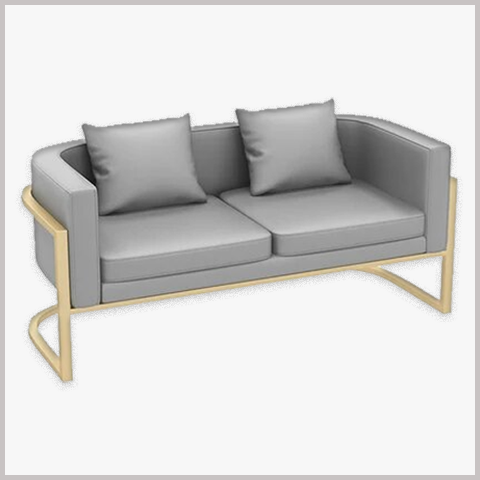 Sofa Khung Sắt Nệm Da Nỉ - SFC13