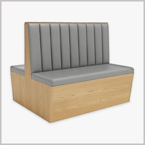 Sofa Cafe Khung Gỗ Nệm Da Nỉ - SFC16