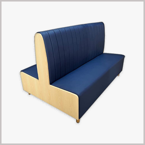 Sofa Cafe Khung Gỗ Nệm Da Nỉ - SFC17